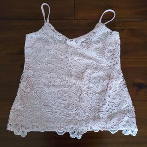 Vanity Floral Lace Tank
